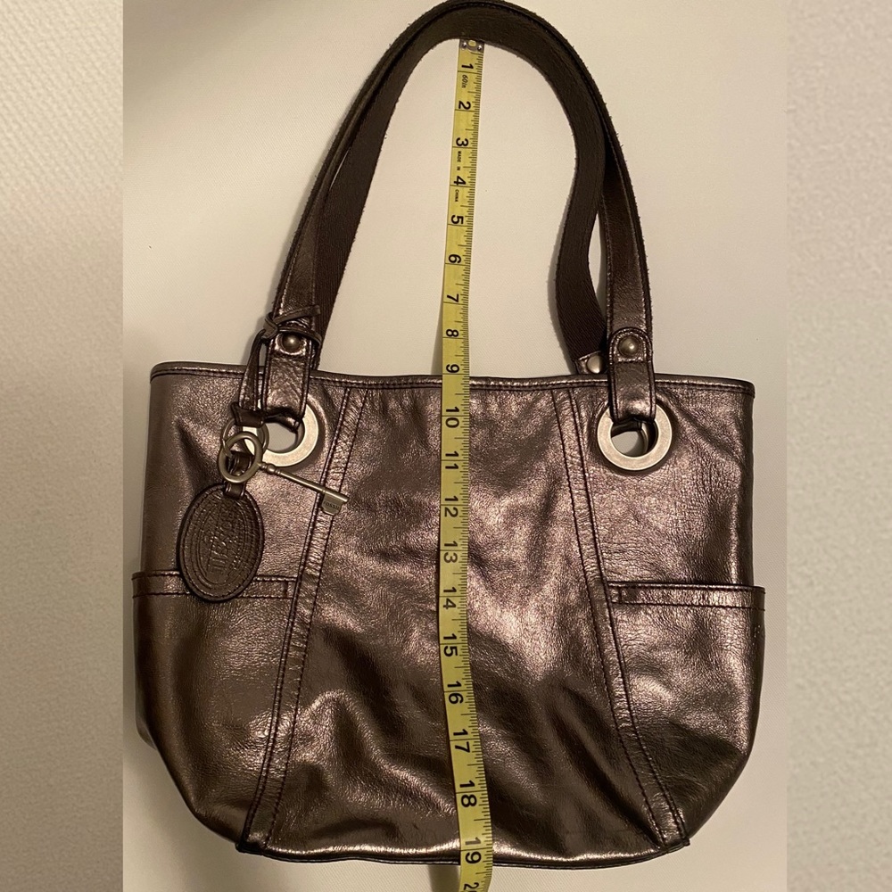 Metallic Fossil Satchel - image 6